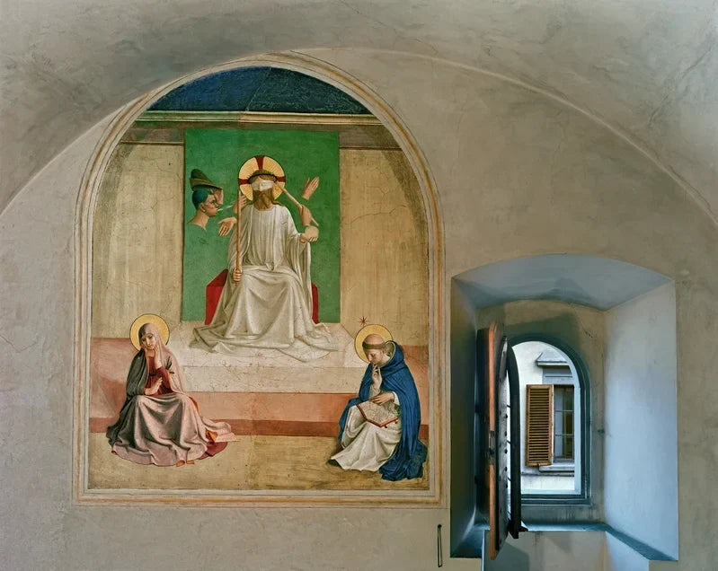 Enter the cells of San Marco by Fra Angelico