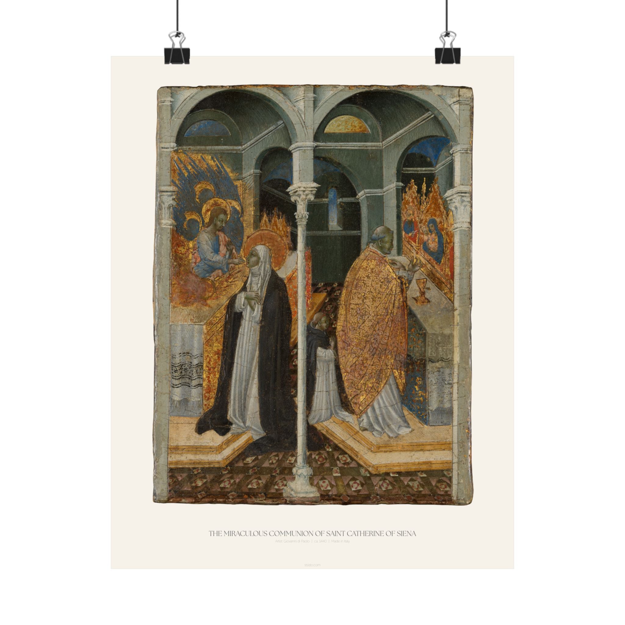 The Miraculous Communion of Saint Catherine of Siena