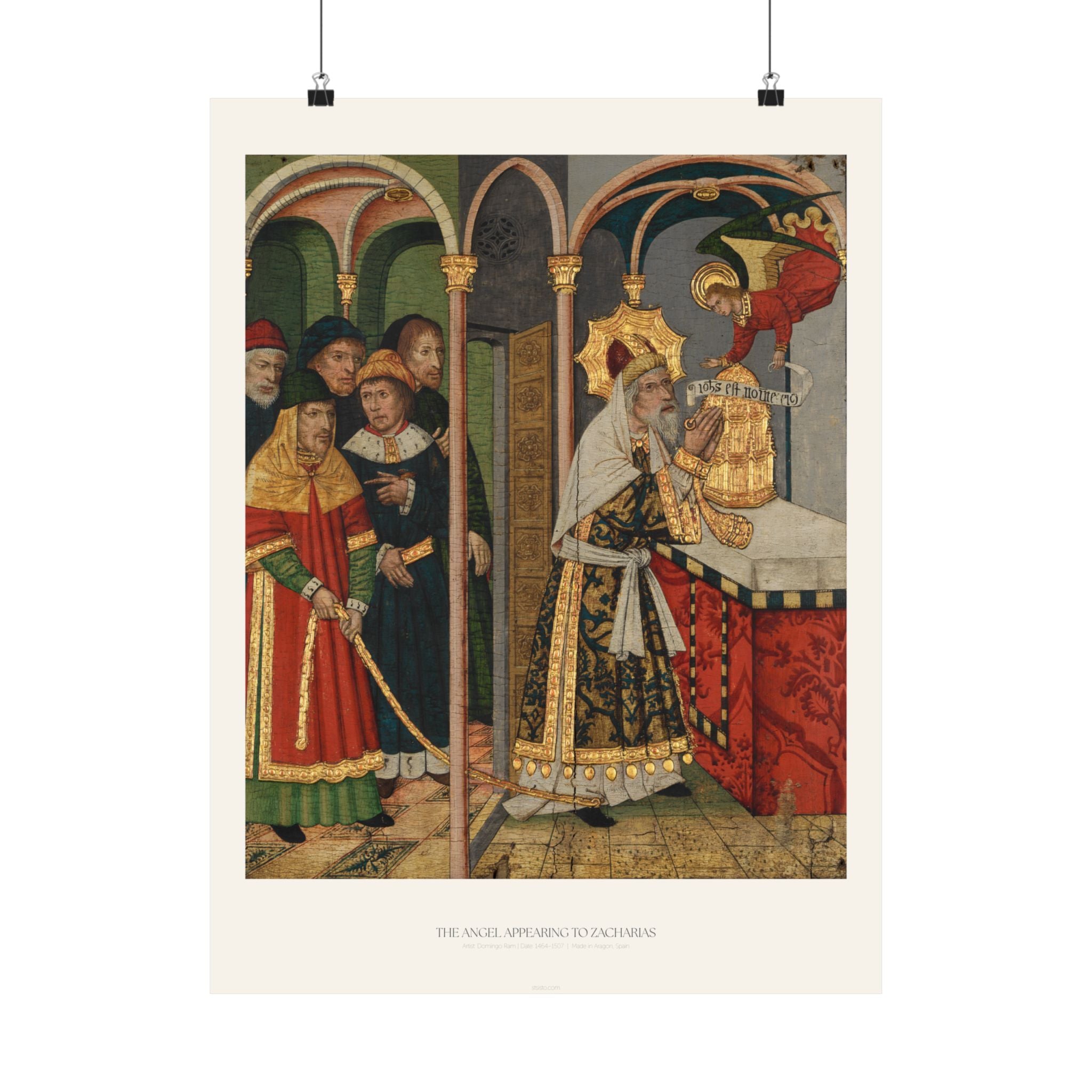 The Angel Appearing to Zacharias