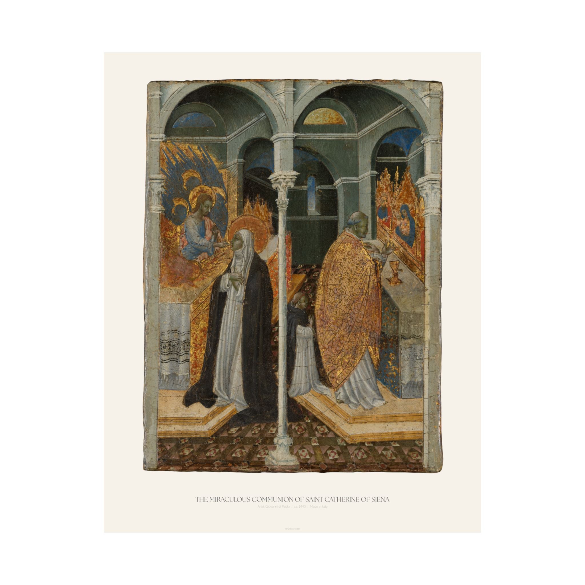 The Miraculous Communion of Saint Catherine of Siena