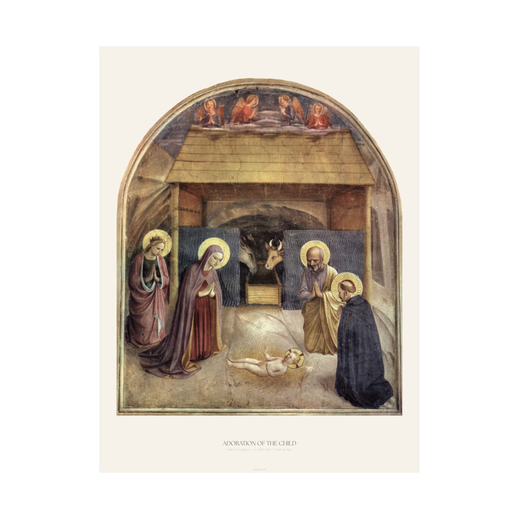 Adoration of the Child - Fra Angelico