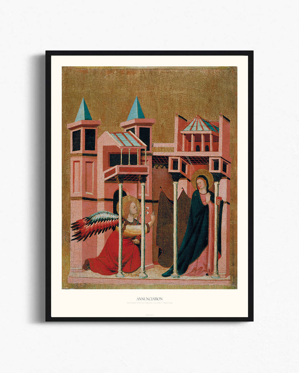 Annunciation by Master of the Cini Madonna