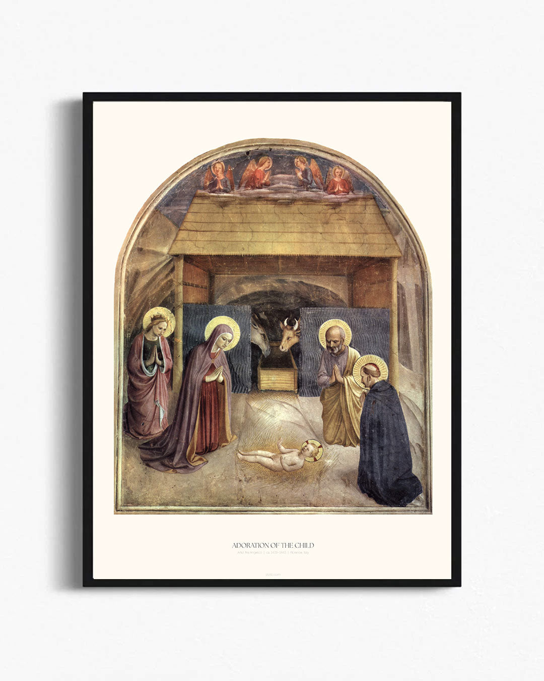 Adoration of the Child - Fra Angelico