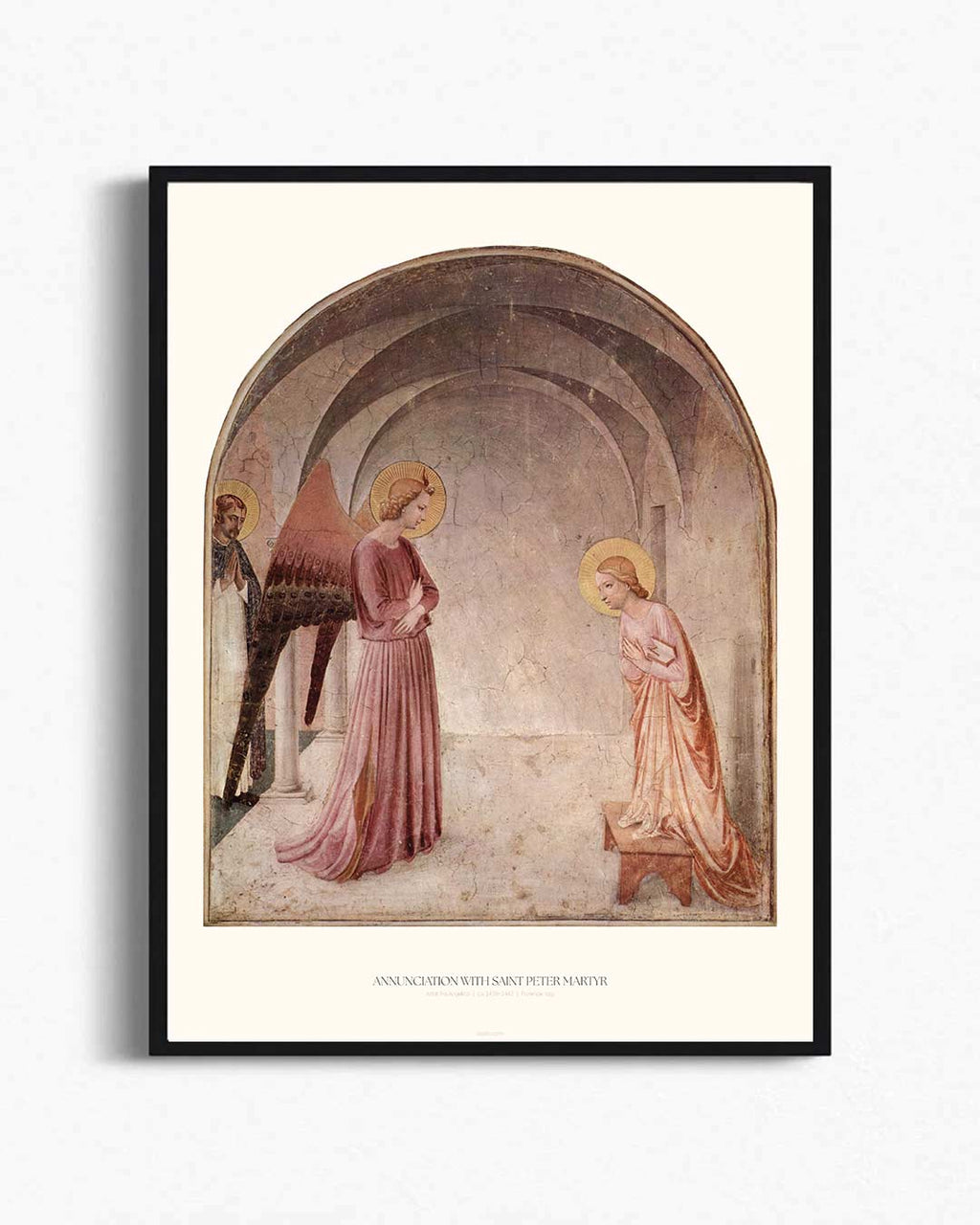 Annunciation with Saint Peter Martyr - Fra Angelico