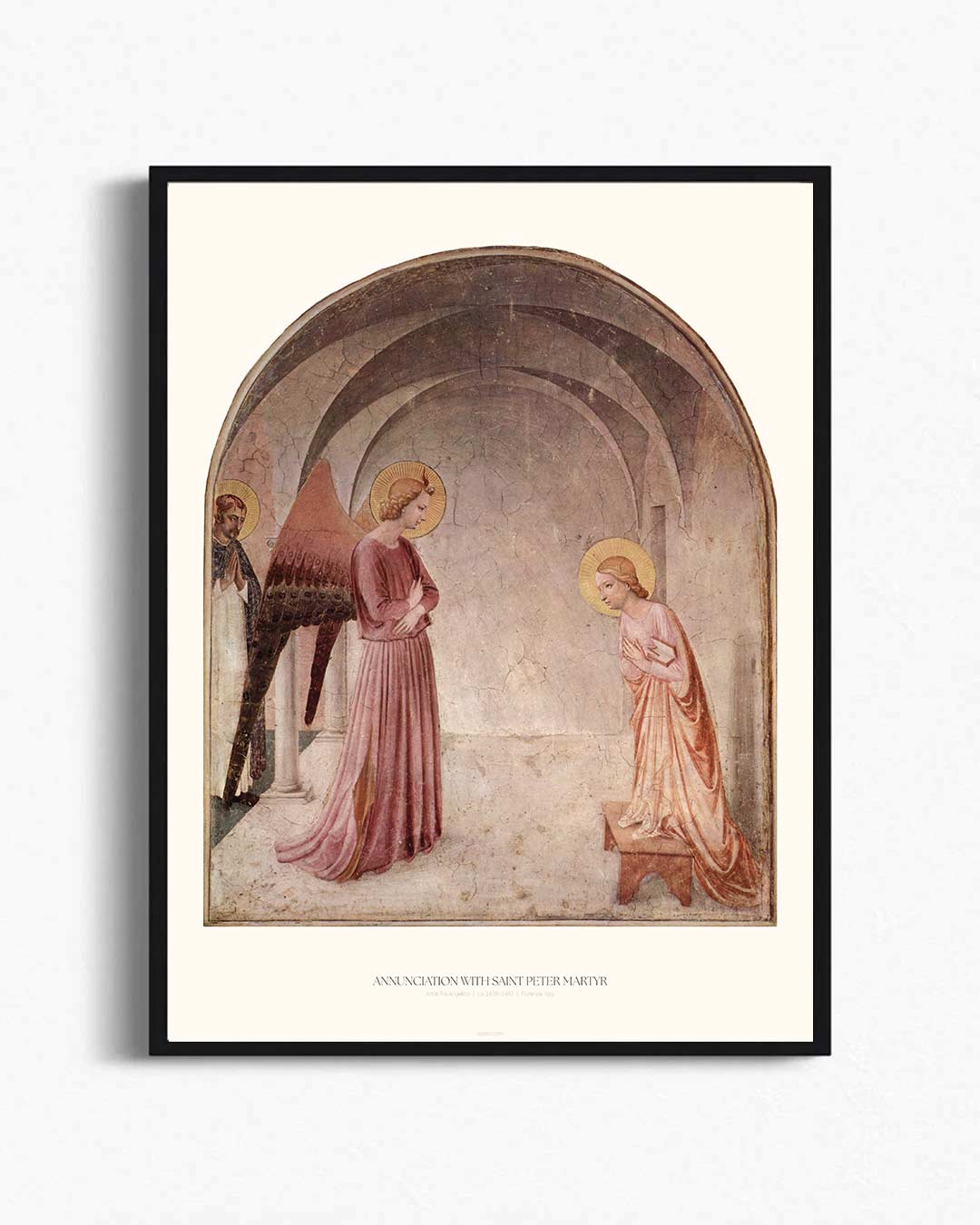 Annunciation with Saint Peter Martyr - Fra Angelico