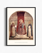 Madonna and Child with Augustine and Thomas - Fra Angelico