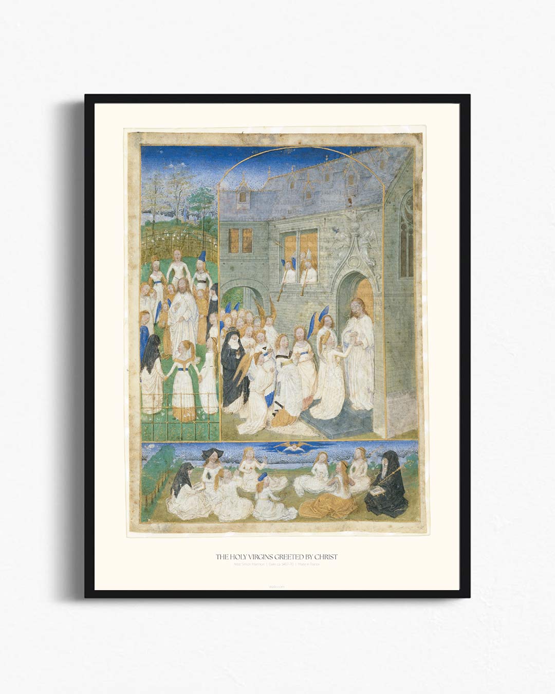 The Holy Virgins Greeted by Christ