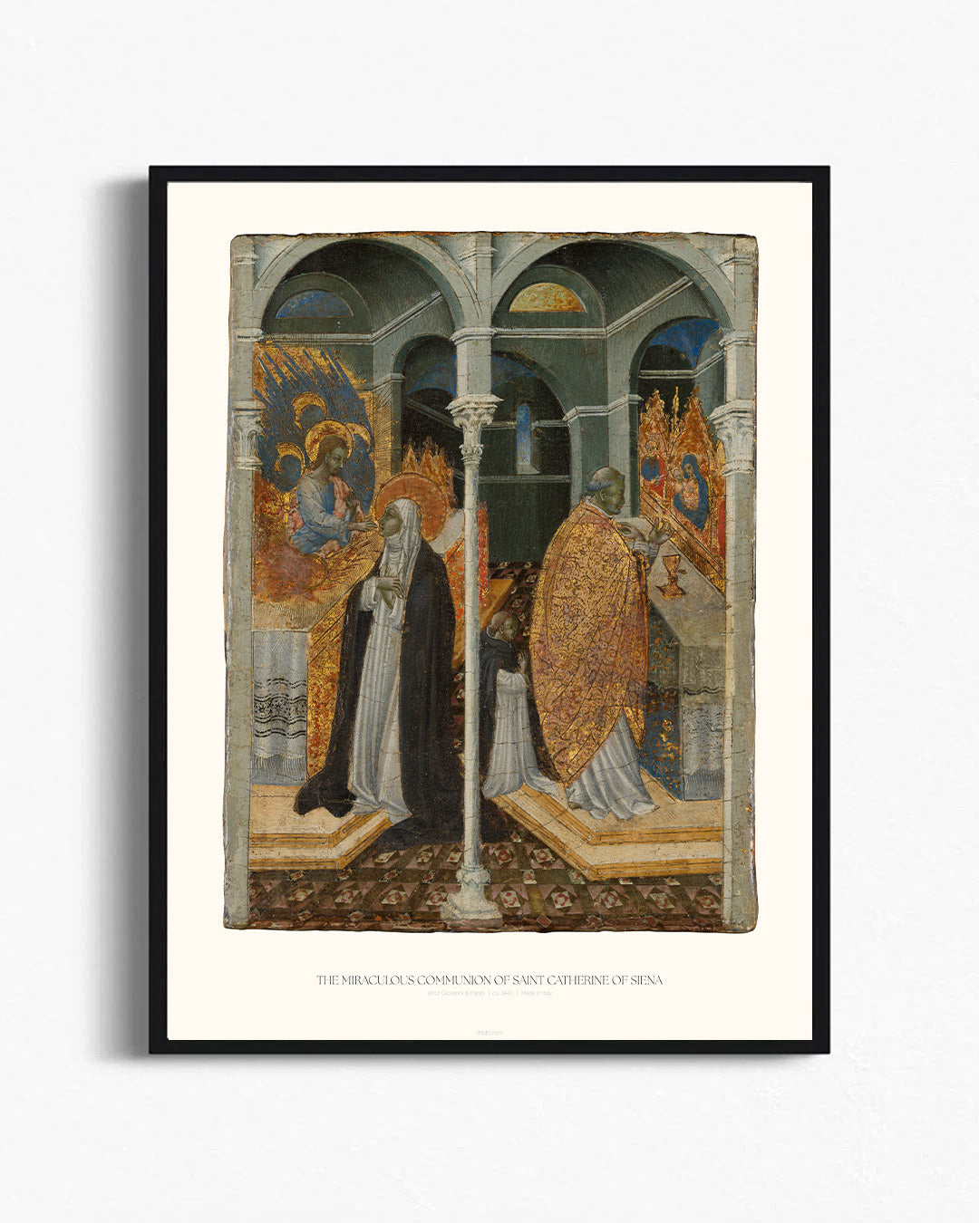 The Miraculous Communion of Saint Catherine of Siena